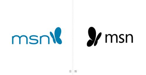 广州logo设计微软msn门户网站改版并启用新logo设计