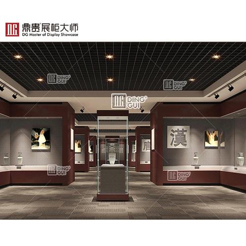 专业广州工厂设计博物馆展柜 历史文物展示柜玻璃悬挂柜展览展台